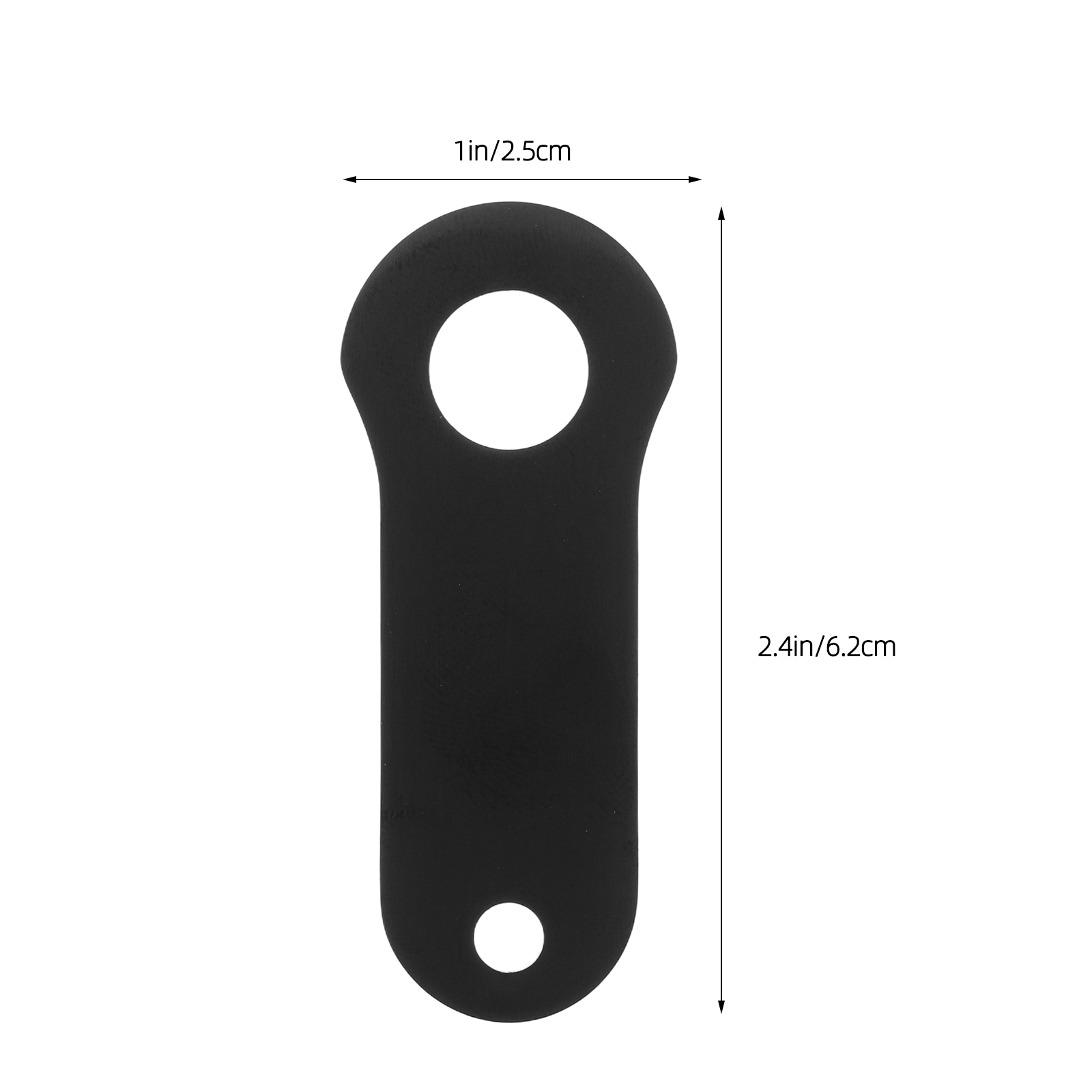 2-delige motorfietsbelaccessoires Guardian Luck-hanger met splitring Goede rijhangers voor bikerrijders Beugel sleutelhanger