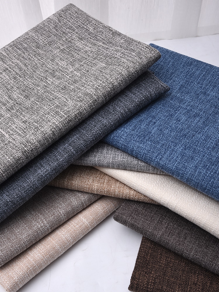 Width 148cm Old Coarse Linen Cloth Cotton fiber Diy sofa upholstery fabric Diy Tablecloth By the yard