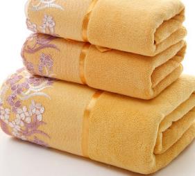 Microvezel handdoekset 3pc/ set kant 1pc badhanddoeken 2 stuks handdoek snel drogende handdoeken badkamer voor volwassenen strandlaken gratis: Q