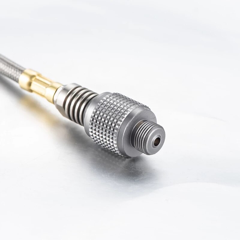 50/100cm Outdoor Camping Gas Extension Tube Stove Adapter Gas Canister Extent Hose Connector Gas Stove Auto-off Adapters