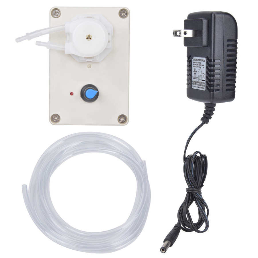Industrial Peristaltic Liquid Pump Adjustable Flowing Dosing Pump US Plug 110-240V Peristaltic Pump