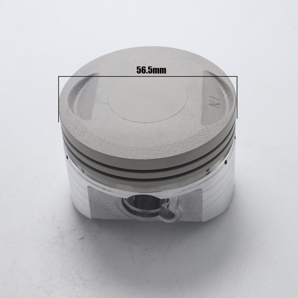 56.5mm Piston Kit Fit For Lifan LF150 150cc 1P56FMJ Horizontal Engines Dirt Pit Bike Parts