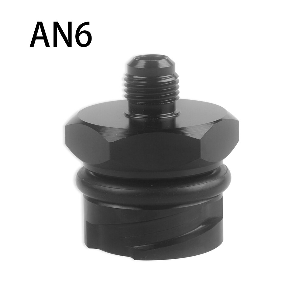 Auto Accessories Car Billet Black Engine Valve Cover Oil Cap for LSX LS1 LS6 LS2 LS3 LS7 AN10 AN8 AN6: AN6