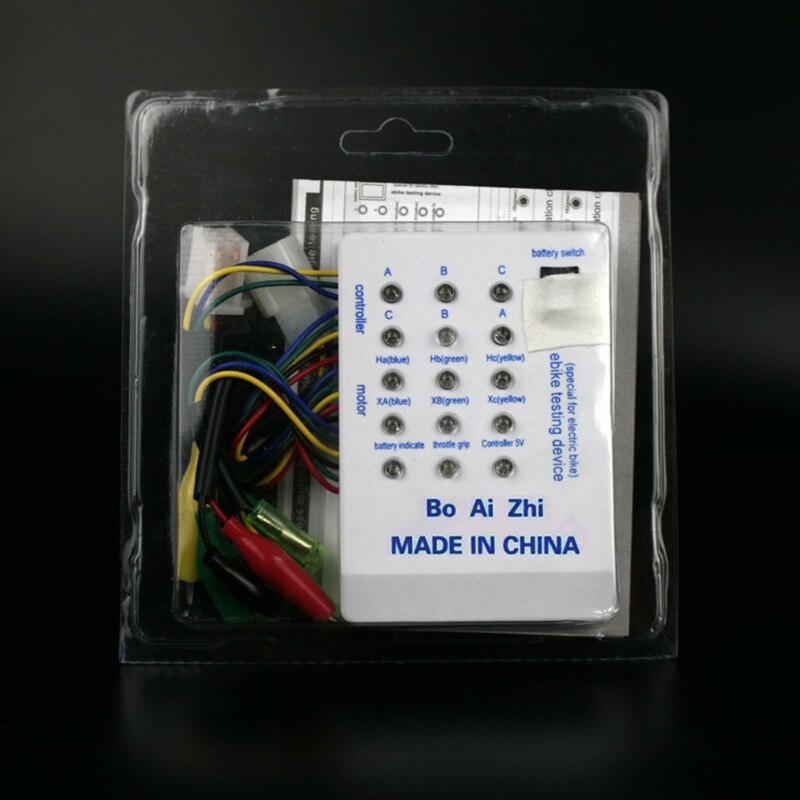 E-Bike Tester E-bike Scooter Brushless Car Motor Controller Tester Quick Battery Powered Spared Device Controller G8TB