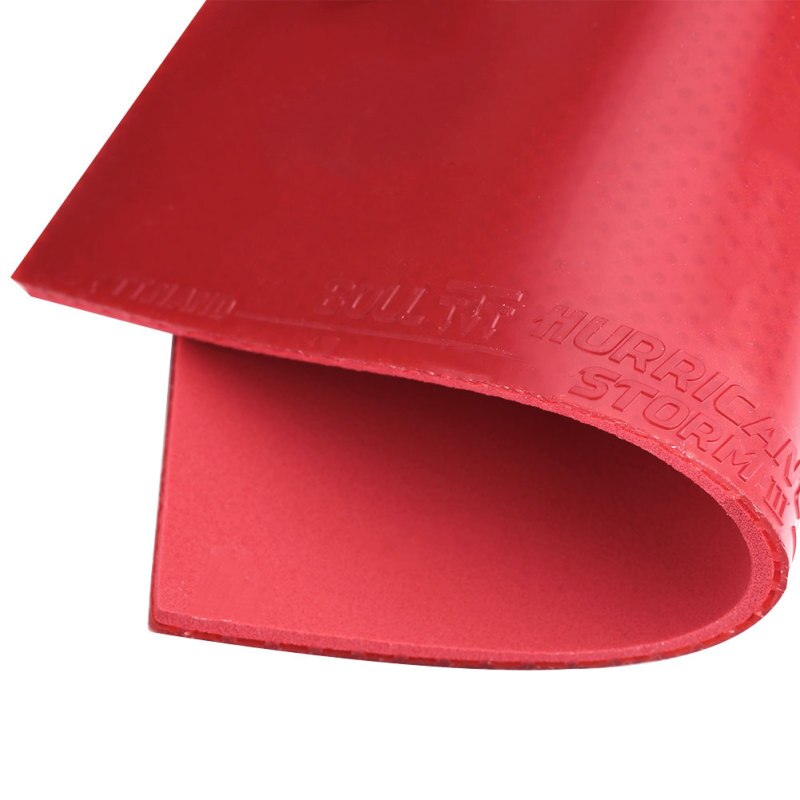 Rood zwart tafeltennis rubber tafeltennis pad hoes indoor spel draagbaar pro handig