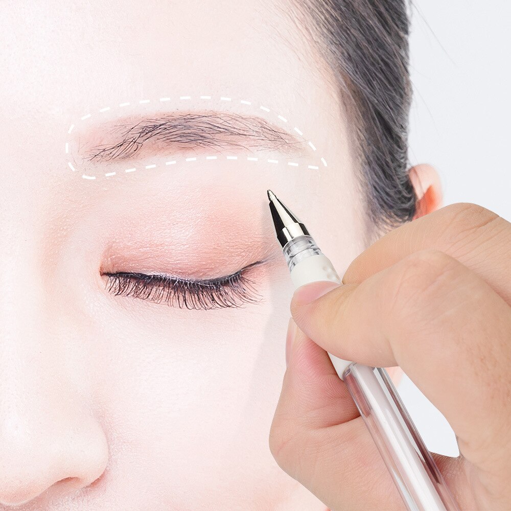 1PC Weiß Microblading Zubehör 0,7 MM Augenbraue Tattoo Chirurgische Haut Marker Stift für Permanent Make-Up Liefert