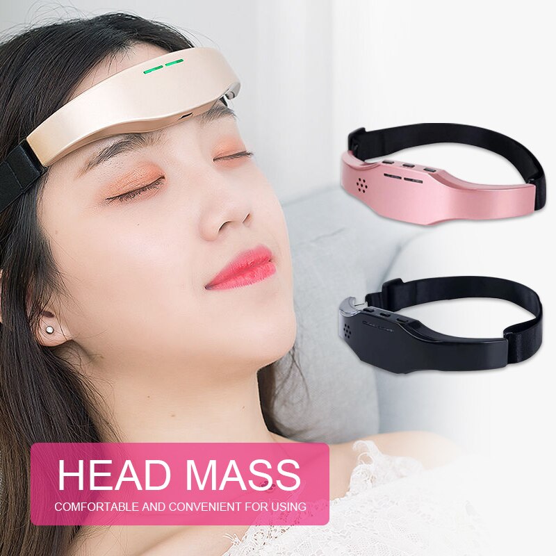 Electric Head Massager Sleep Monitor Migraine Relief Massager Insomnia Therapy Release Stress Sleep Therapy Device Sleeping