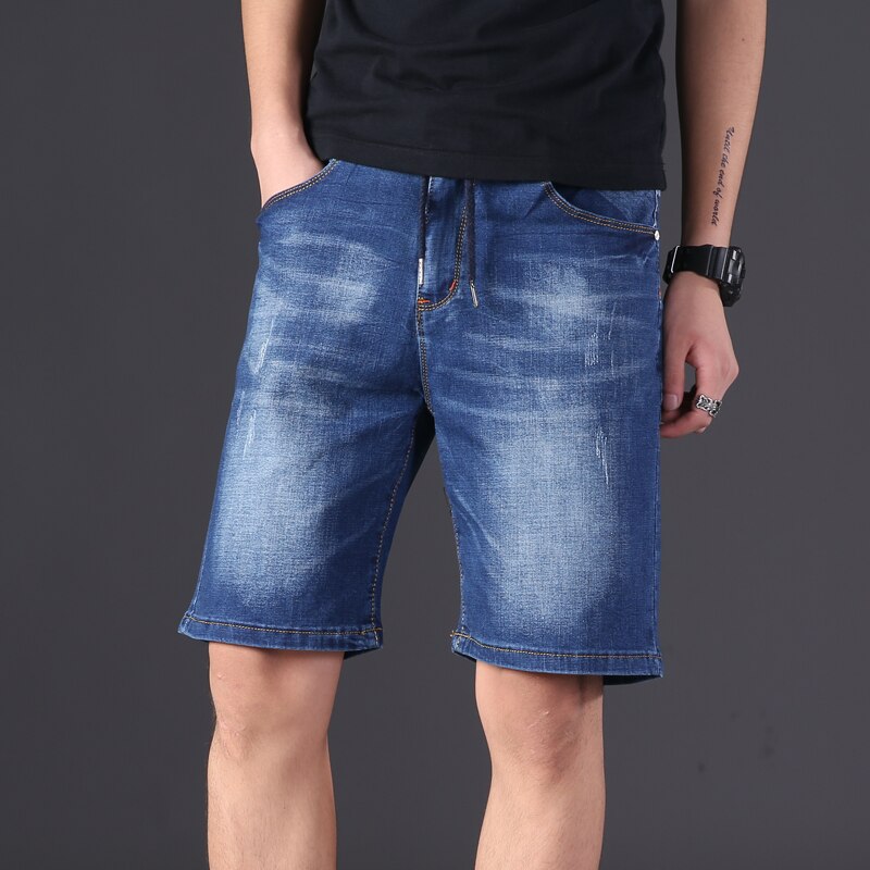 9XL Grande Taille D'été Hommes Baggy Short Cargo Homme Décontracté Court Denim Un Pantalon Hommes Court Jeans Pantalon: 5XL