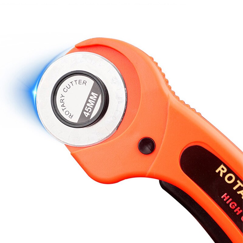 45MM Rotating wheel cloth knife leather knife paper knife round wallpaper knife hob dotted curve wavy line utility knife Cutter