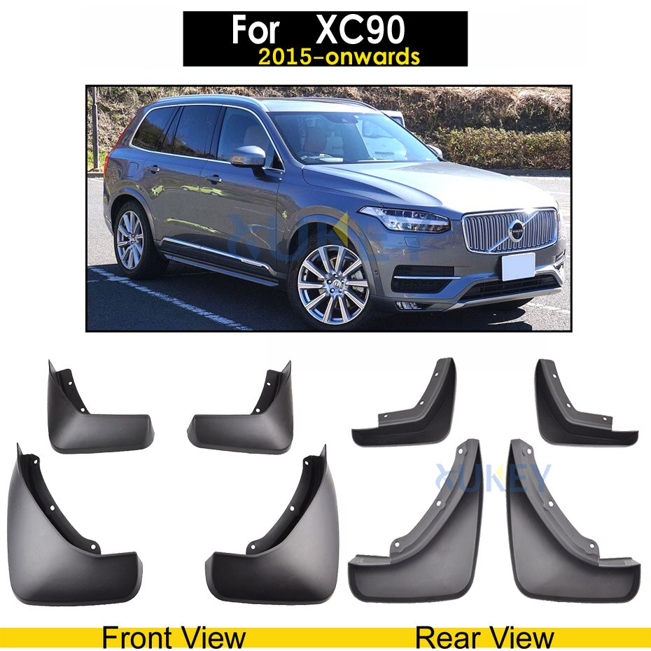 einstellen Auto Schlamm Klappen Für Volvo C30 S40 S60 S80 XC40 XC60 XC90 V40 V60 Schmutzfänger Spritzen Wachen Schlamm Klappe kotflüGel kotflüGel Styling