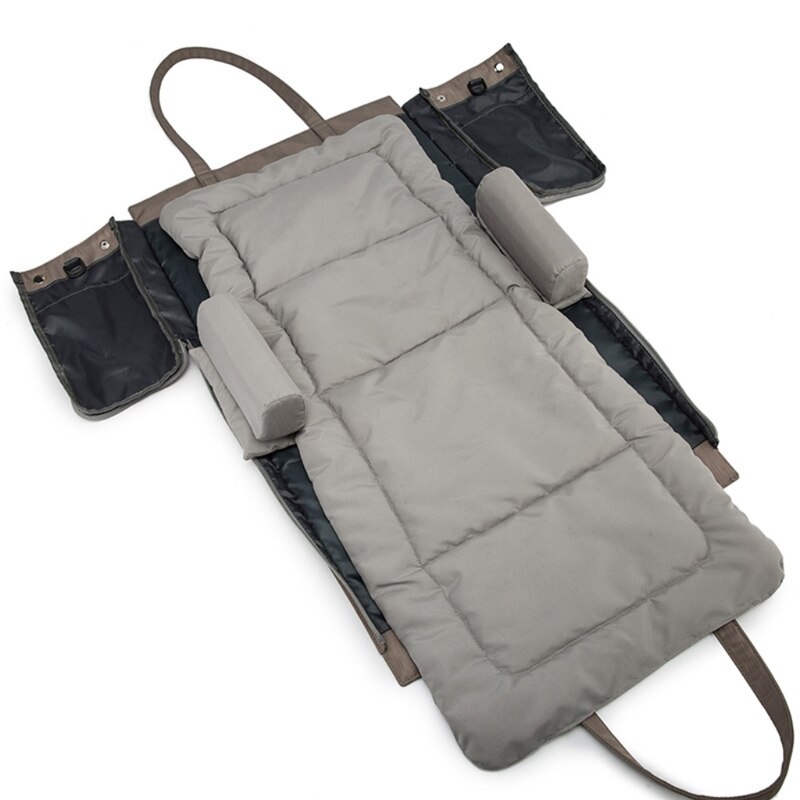 Bolsa portátil 3 en 1 para bebé, bolso de mano para bebé, cuna de viaje, bolsa de pañales de cama plegable, cambiador