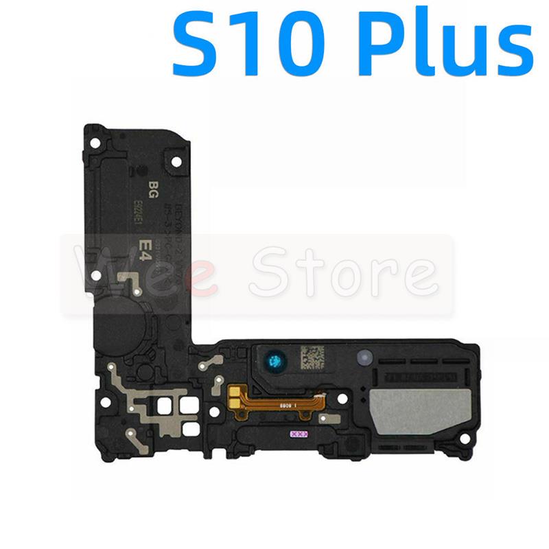 Original Big Loud Speaker Flex For Samsung Galaxy S20 S21 S8 S9 S10 Edge Plus Ultra Phone Sound LoudSpeaker Speak Flex Cable: S10 Plus