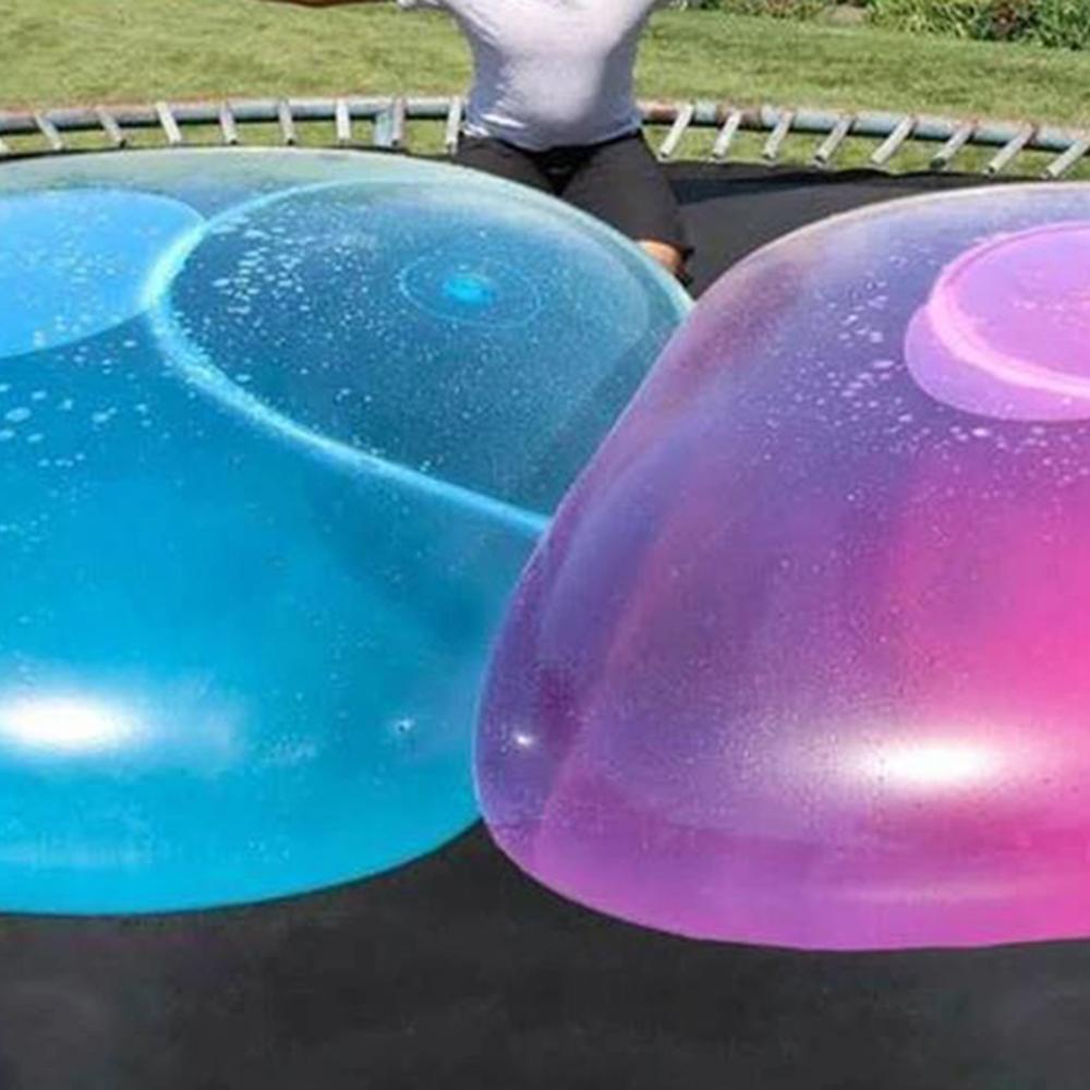 Children Outdoor Soft Air Water Filled Bubble Balls Blow Up Balloon Toy Fun party game for kids inflatable funny ball