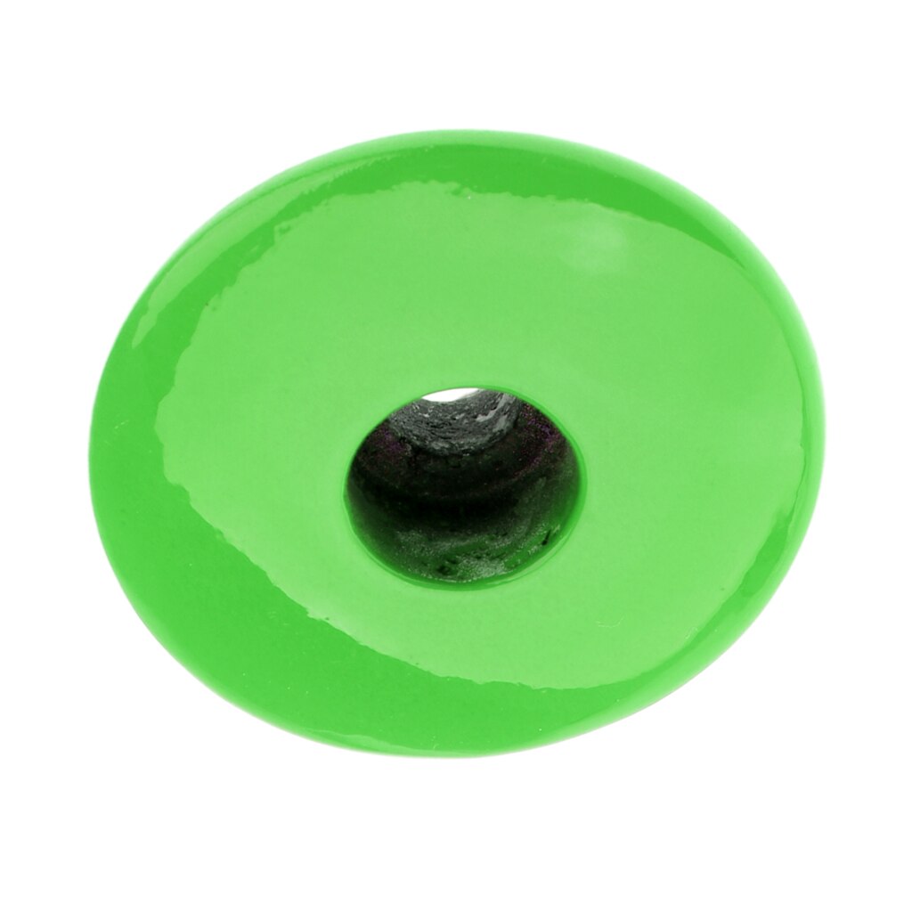 Fiets Fiets Mtb Carbon Fiber Stem Top Cap Cover Headset Universele: green