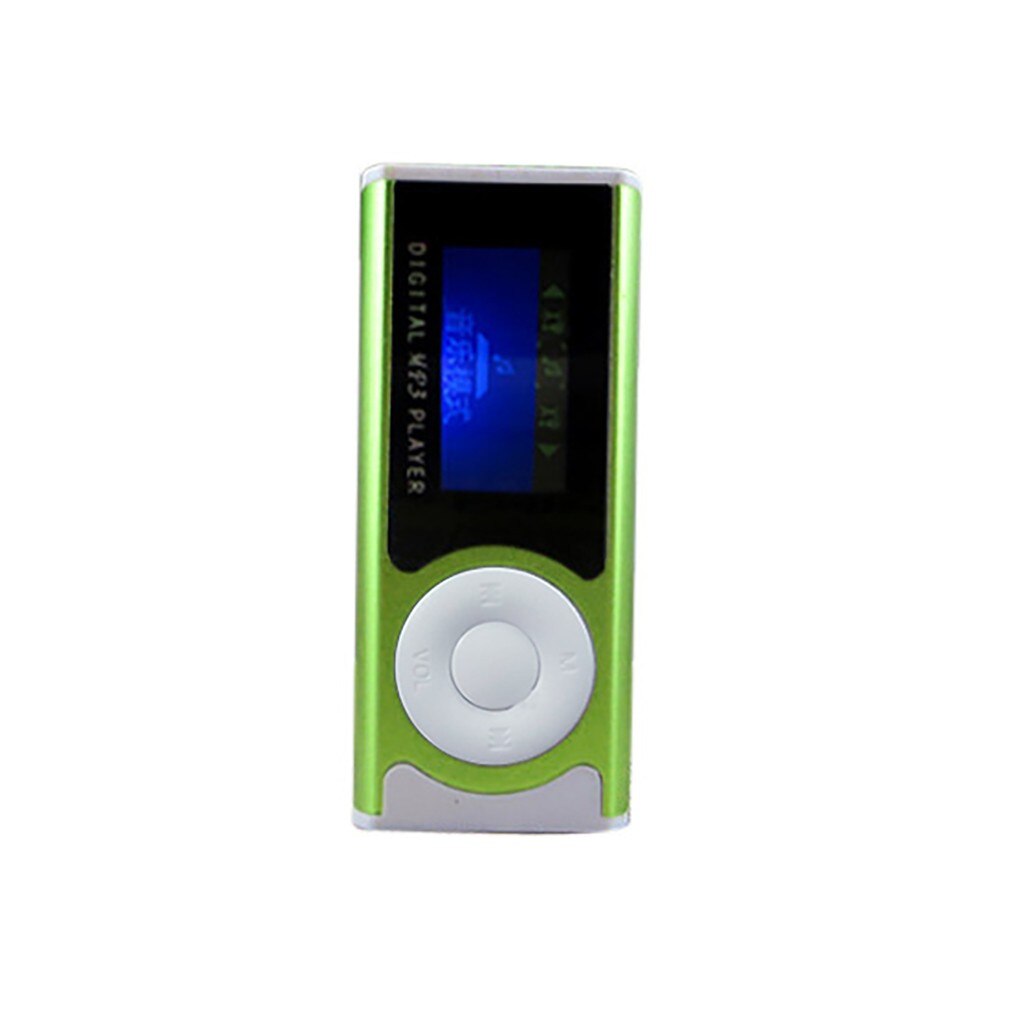 Super Mini USB Clip LCD Screen MP3 Media Player Support 16GB Micro#T2