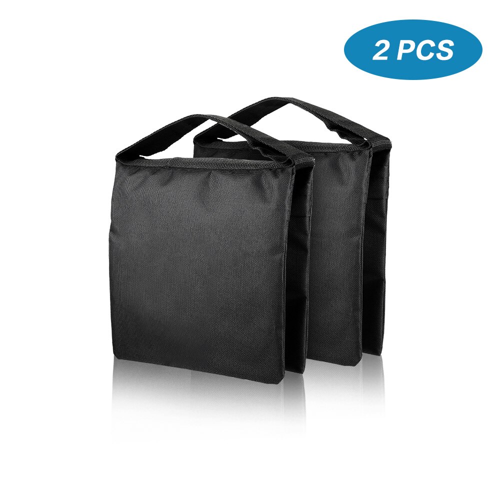 Weight Bags for Photo Video Studio Stand,Backyard,Outdoor Patio,Sports (Black) Super Heavy Duty Sandbag: 2pcs Sandbag
