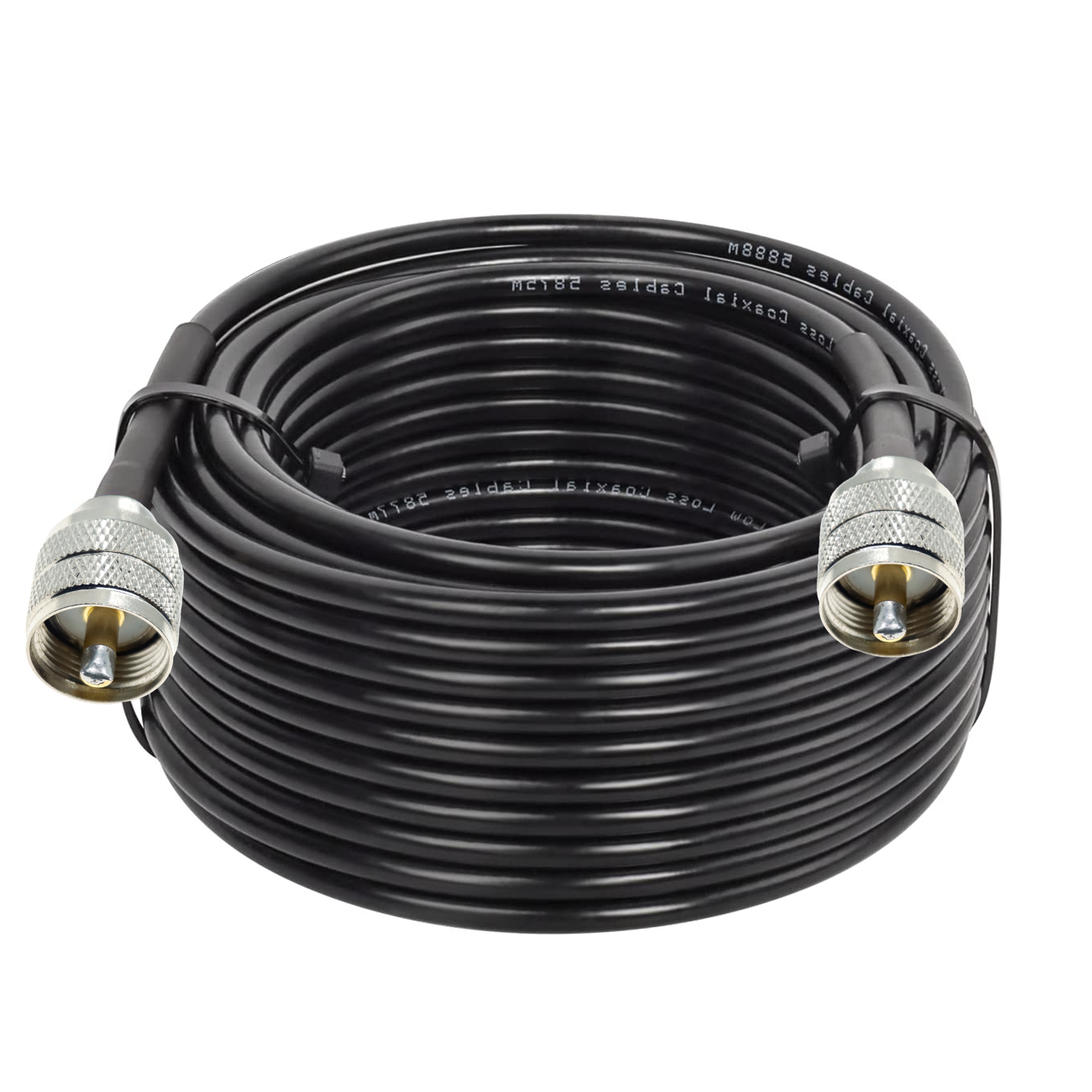 10ft 50ft 100 fuß rg58 koaxial koaxial uhf PL-259 anschluss ein uhf männlich Amateur Schinken cb Radio antenne verlängerung kabel rf wifi Jumper: 8P