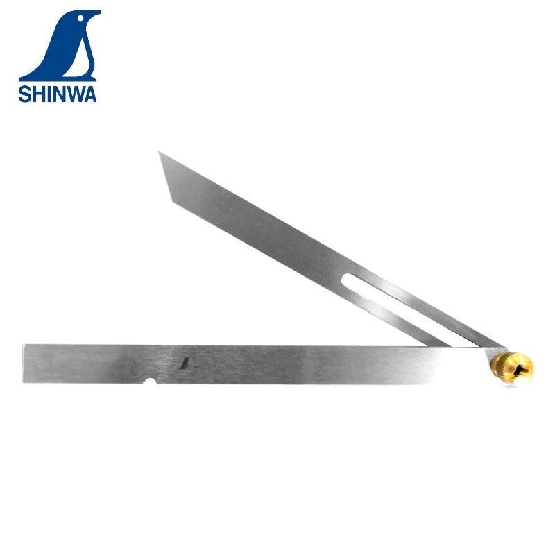 SHINWA Japanese Sliding Bevel Angle Rulers Gauges Durable Stainless Steel Tool for Carpenter Woodworking Scribing Dovetail