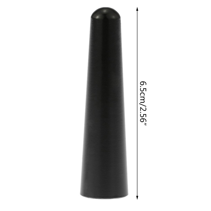 Starke Radio-Dachhalterung FM AM DAB Schwarz 3 cm/5 cm/6,5 cm/9 cm Auto Universal mit Schrauben Autoantenne Mini Short Fahrzeugzubehör