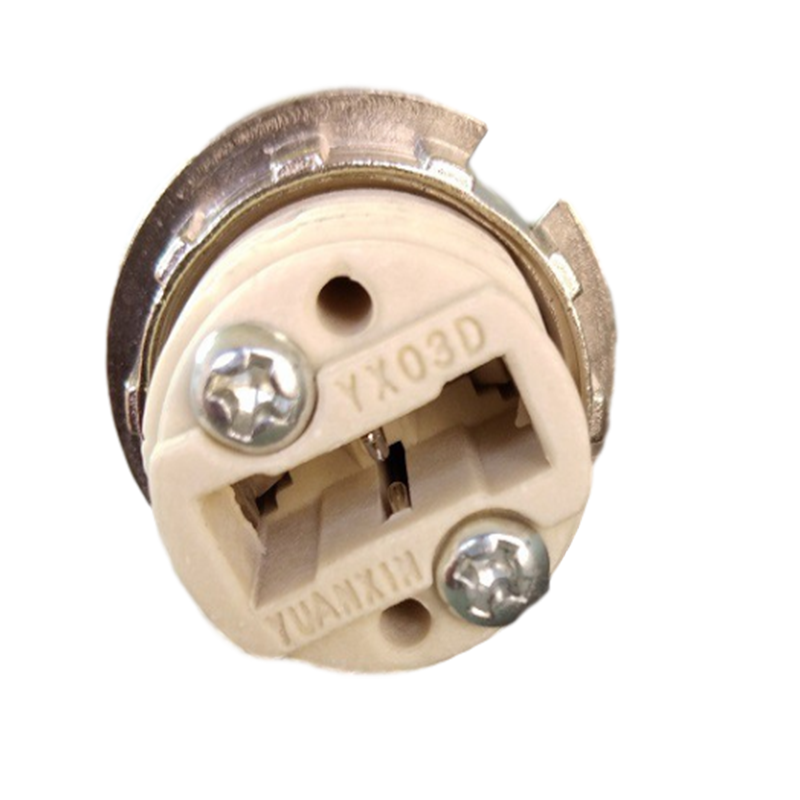 G9 Lamp Hoofd Verlichting Verlichting Accessoires Lampvoeten Kleine G9 Volledig Metalen Zaklamp Met Metalen Buitenste Ring Met Houder led