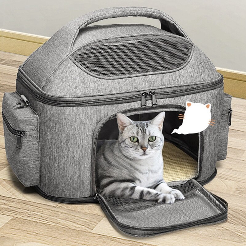 Pet Travel Carriers for Cats and Dogs Rabbits Hamster, Soft Sided