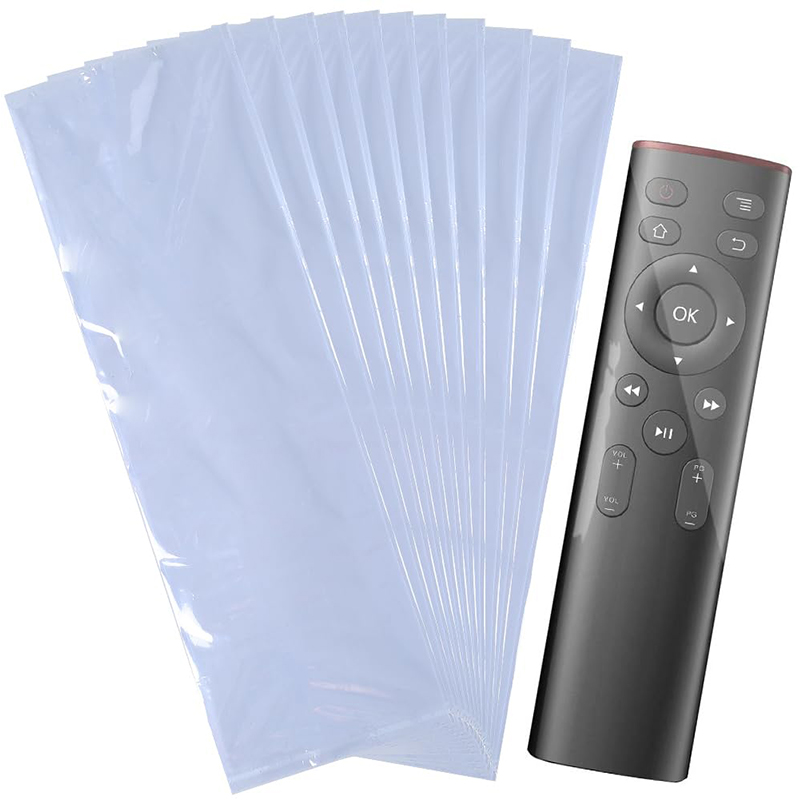 10-20 Stück transparente Schrumpf folien tasche Anti-Staub-Schutzhülle für TV-Klimaanlage Fernbedienung Schrumpf folien