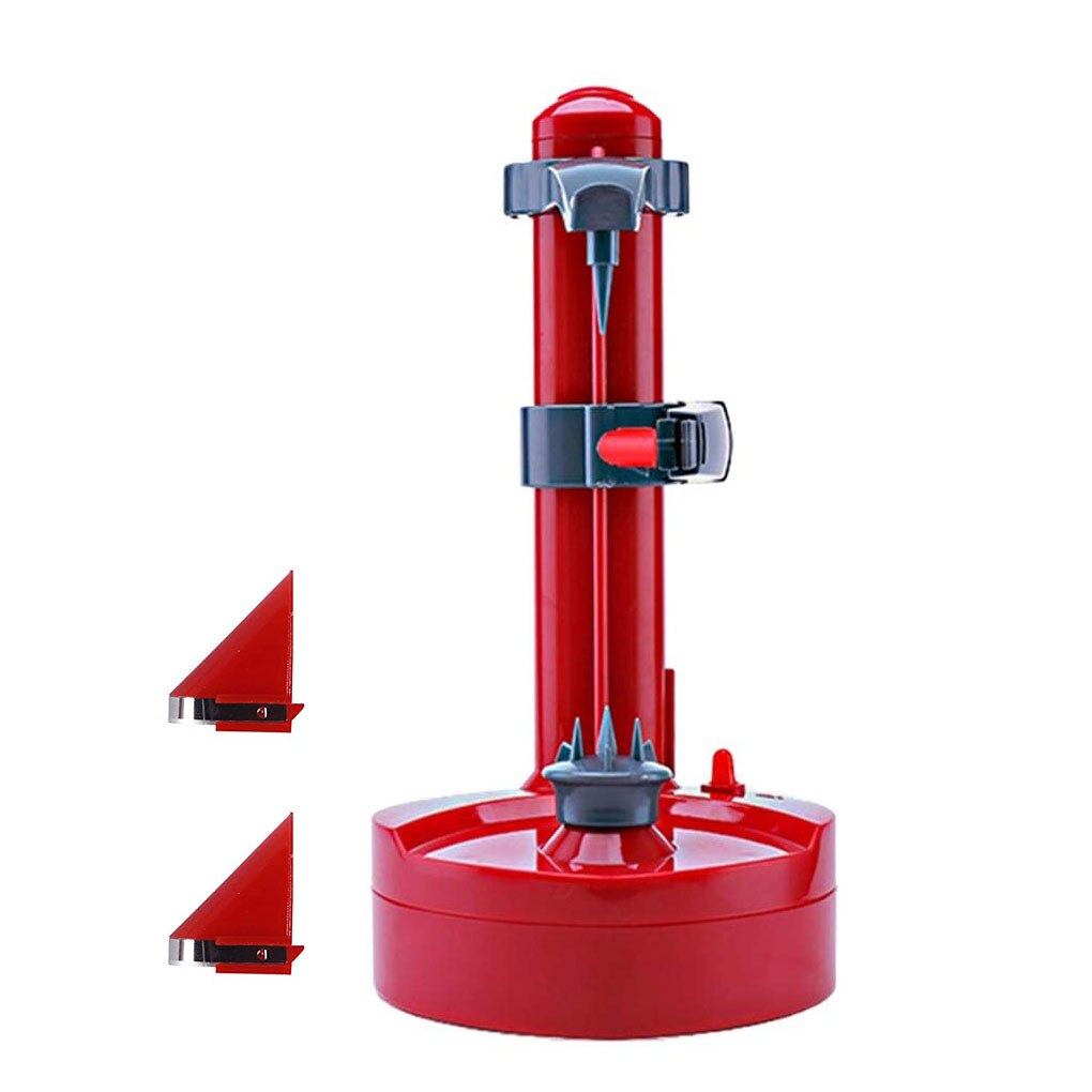 Pelapatate Elettrico Multifunzionale In Acciaio Inox A Spirale Per Frutta E Verdura Pelapatate Accessori Per La Cucina Gadget: Rood