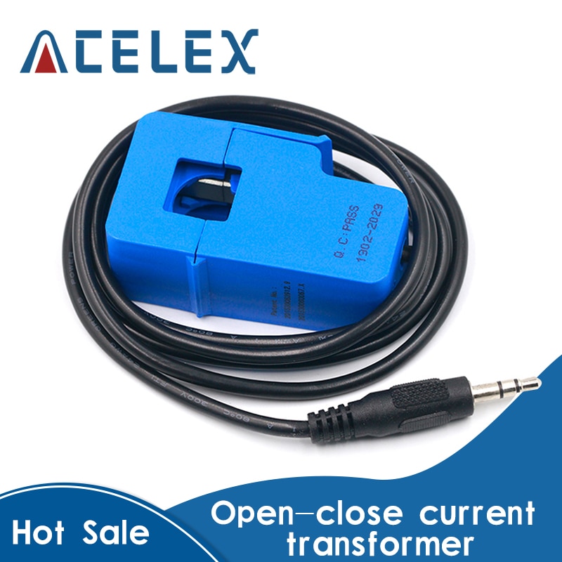 SCT-013 0-100A Open-Close Current Transformer SCT013 Non-invasive AC Current Sensor Split Core Current Transformer