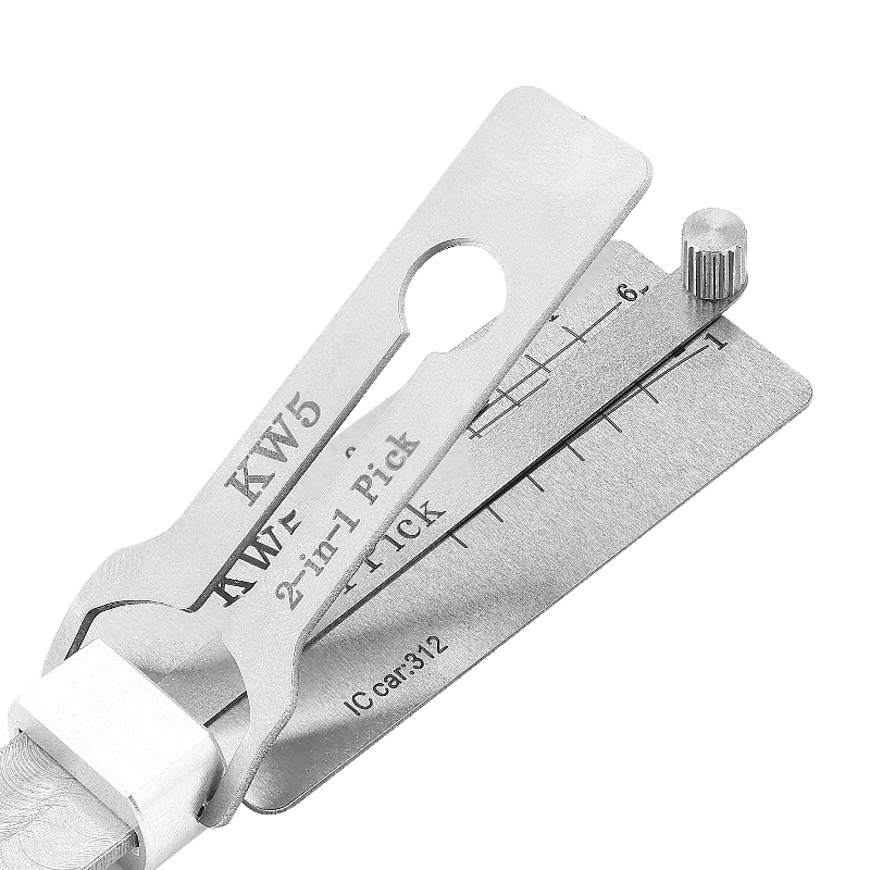 Låsesmedværktøj lishi 2 in 1 nøgle bildekoder hjem dør civile låse låsepick kit  ss001 pro  ss002 pro  sc1 sc4 kw1 kw5 am5 m1/ms2 r52