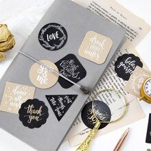 45 stücke kreative dekoration DIY aufkleber Album sammelalbum dekoration aufkleber handgemachte karte aufkleber tagebuch aufkleber Dekor