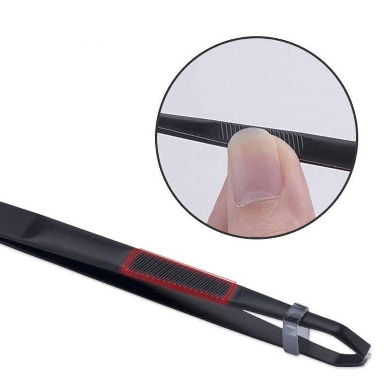 Pęseta robić brwi ze stali nierdzewnej ukośne szczypce ciągnij kleszcze robić brwi wąsy ciągnij uroda narzędzia robić makijażu depilacja klips robić brwi