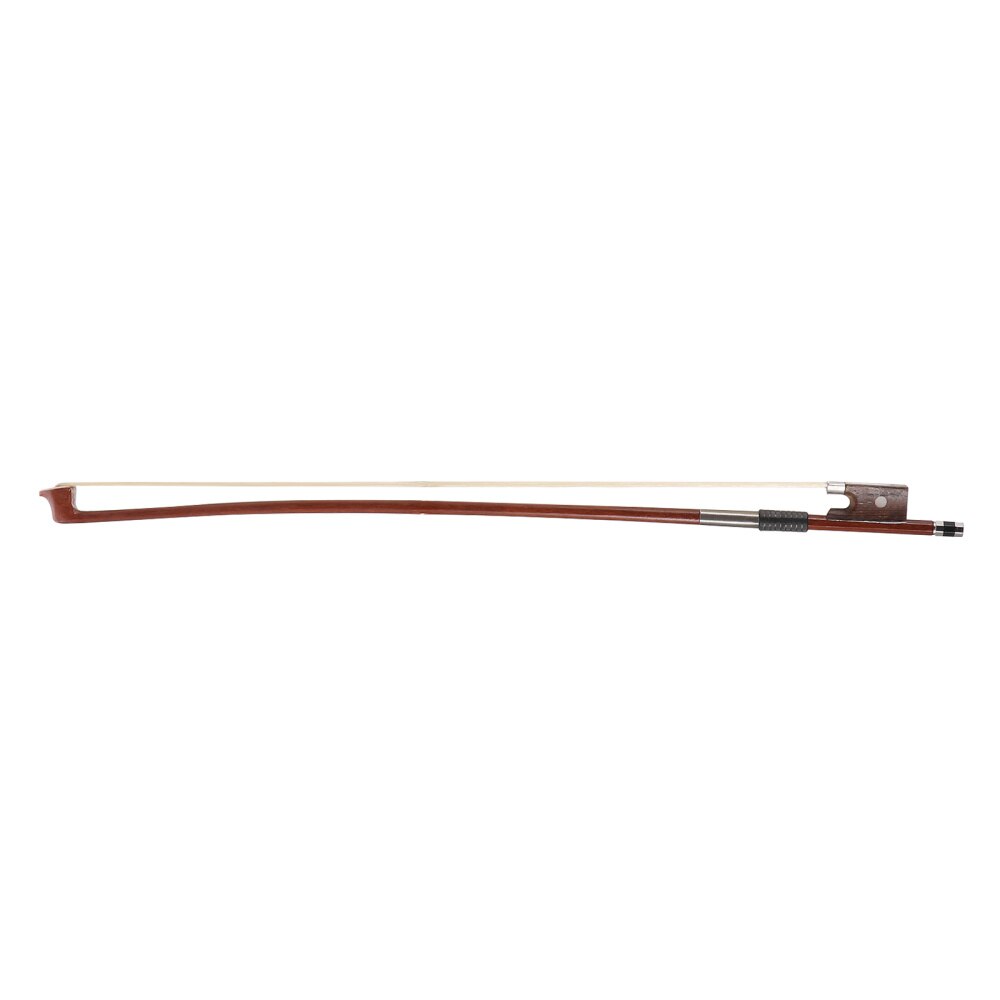 1pc rode sandelhouten 1/8 draagbare paardenhaar instrument accessoire vioolstrijkstok