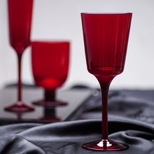 Lead-free glass red 600MLO no leg wine cup 220ML/300ML wine cup 450ml short leg cup