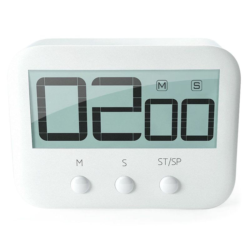 Lcd Digitale Grote Keuken Koken Timer Count-Down Up Klok Luid Alarm Magnetische