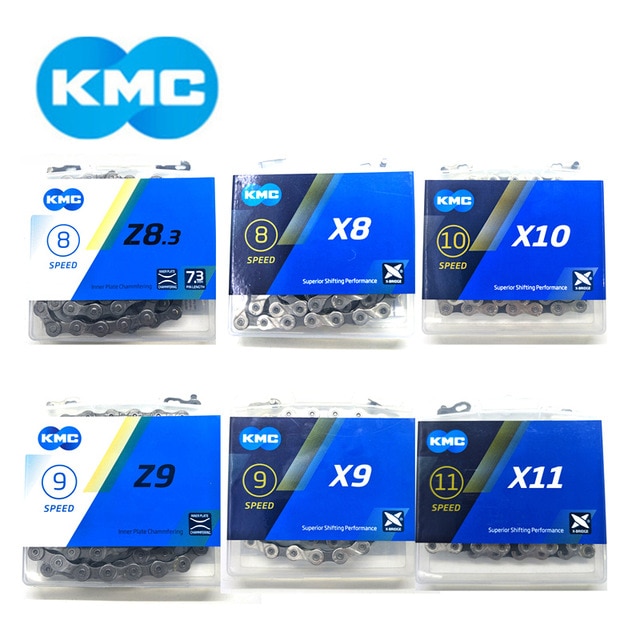 KMC X8 X9 X9sl X10 X10EL X11EL X12Super Licht dubbele ketting 8 s 9 s 10 s 11 s 12 speed mtb racefiets fietsketting fiets accessoires