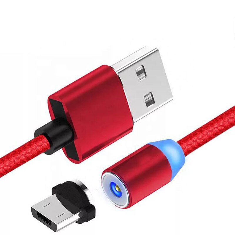 Opladen Micro Usb C Magnetische Kabel 1M Super Telefoon Type-C Magneet Charger Microusb Voor Iphone Samsung Mobiele telefoon Kabels