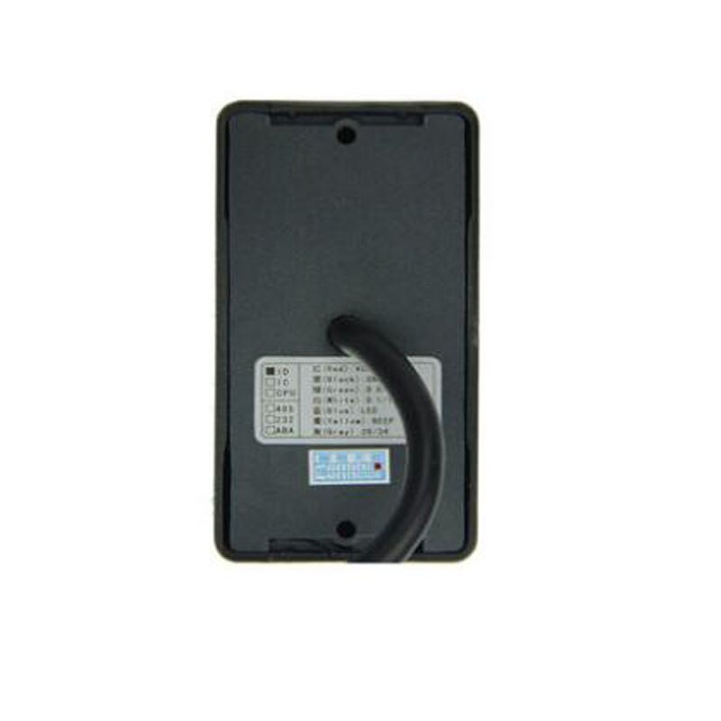 125KHz RFID ID Card Reader EM ID Card Reader 9-15V Proximity Reader For Door Access Control System with Wiegand 26
