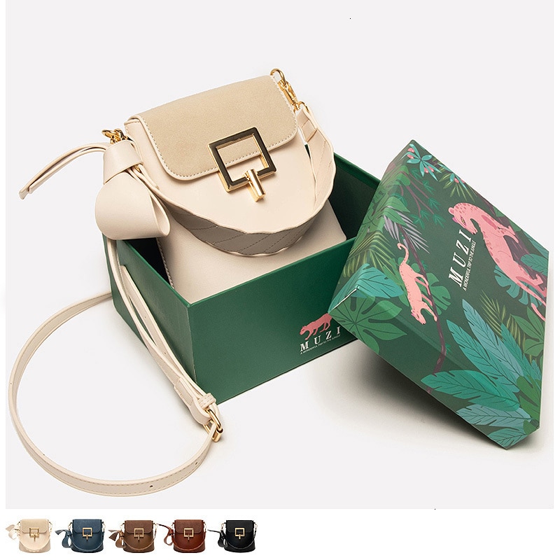 Vintage strik handtassen dames trendy eenvoudige leren effen kleur bucket bag sac a main bolsas feminina