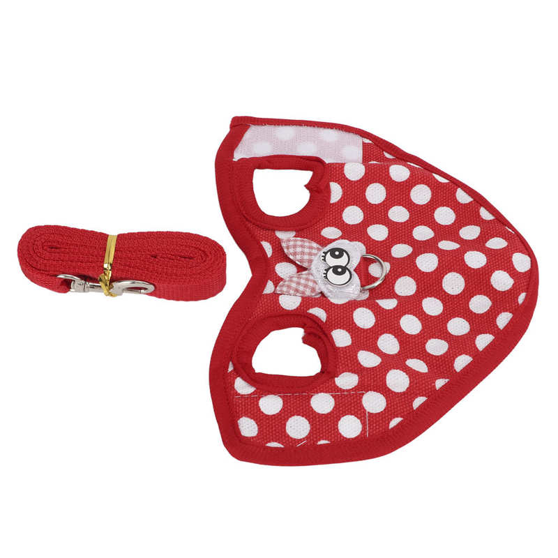 Guinea Pig Clothes Guinea Pig Warm Vest Adjustable Canvas + Flannel Soft with Towing Rope for Chinchilla for Guinea Pig