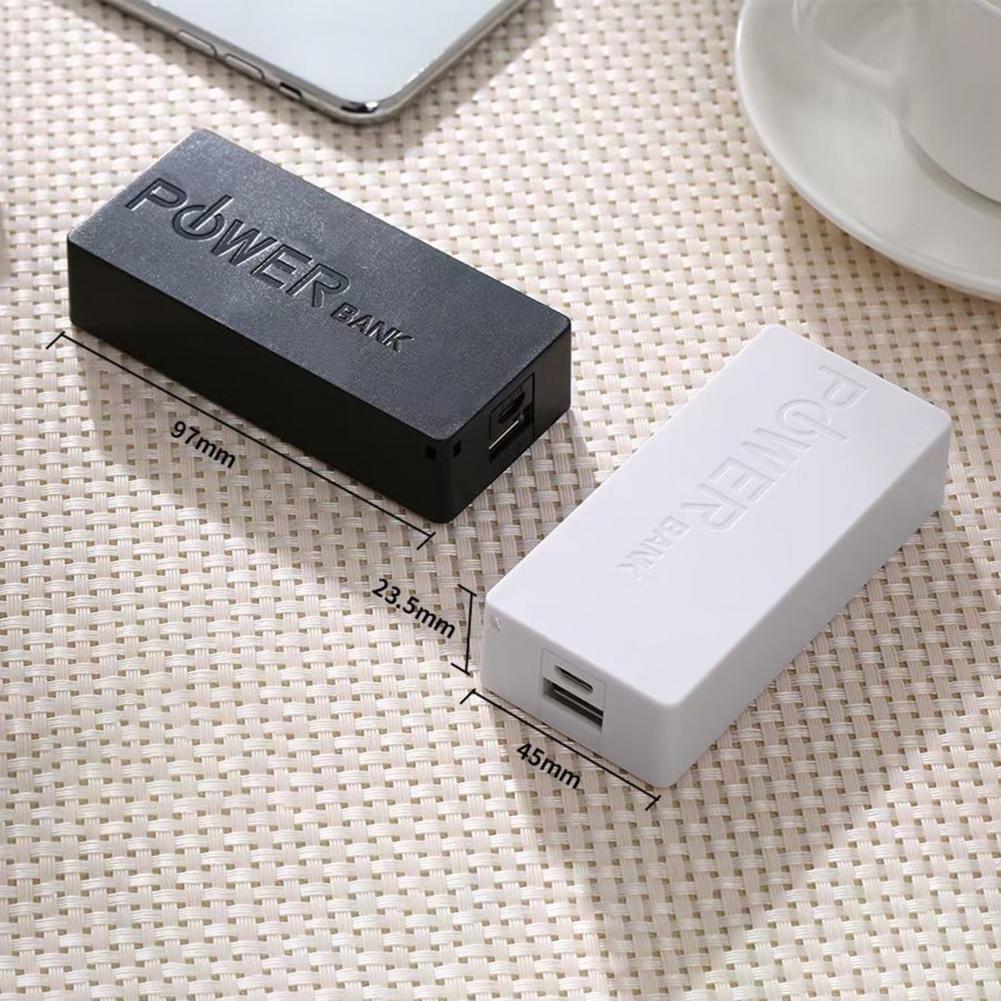 Universele Power Bank Case 2X18650 Batterij Doos Met Indicator Power Bank Box Smart Telefoon Diy Battery Charger doos