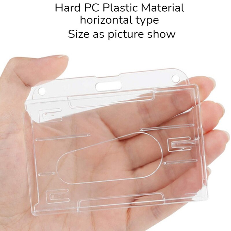 Vrouwen Meisjes Werkkaart Clip Gedraaid Id Tag Clip Uil Patroon Intrekbare Badge Reel Voor Verpleegster Arts Badge Houder: Horizontal Card Case