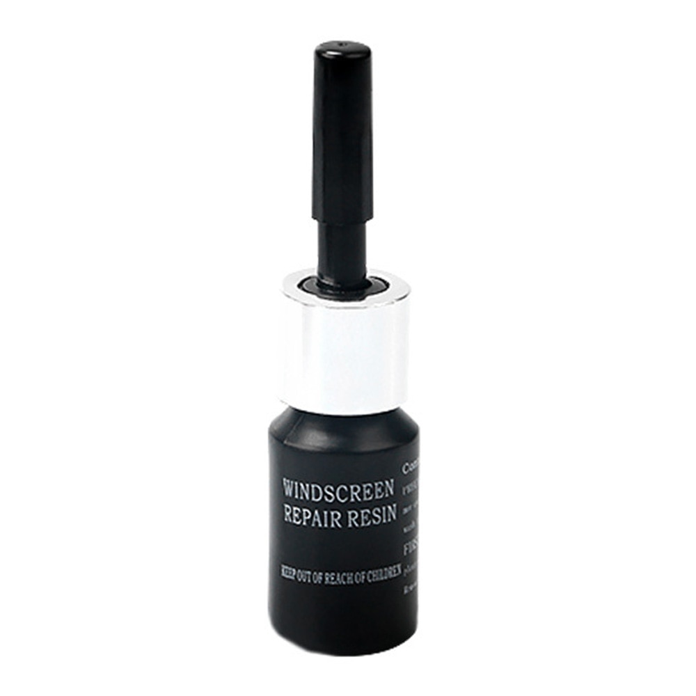 2 st bil fordonsglas reparationsvätska kit fönster spricka chip reparationsverktyg set
