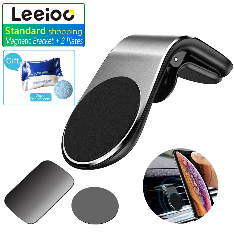 Leeioo Auto Telefoon Houder Voor Telefoon In Auto Mobiele Ondersteuning Magnetische Telefoon Mount Stand Voor Tablets En Smartphones Suporte Telefooncontactpersoon