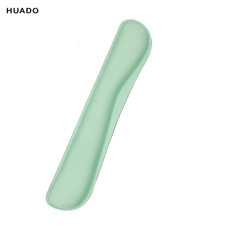 Ergonomie Mauspad aus Memory-Schaum mit Handgelenkauflage, Hand- und Handgelenk-Mauspad, rutschfeste Gummiunterseite: Grau