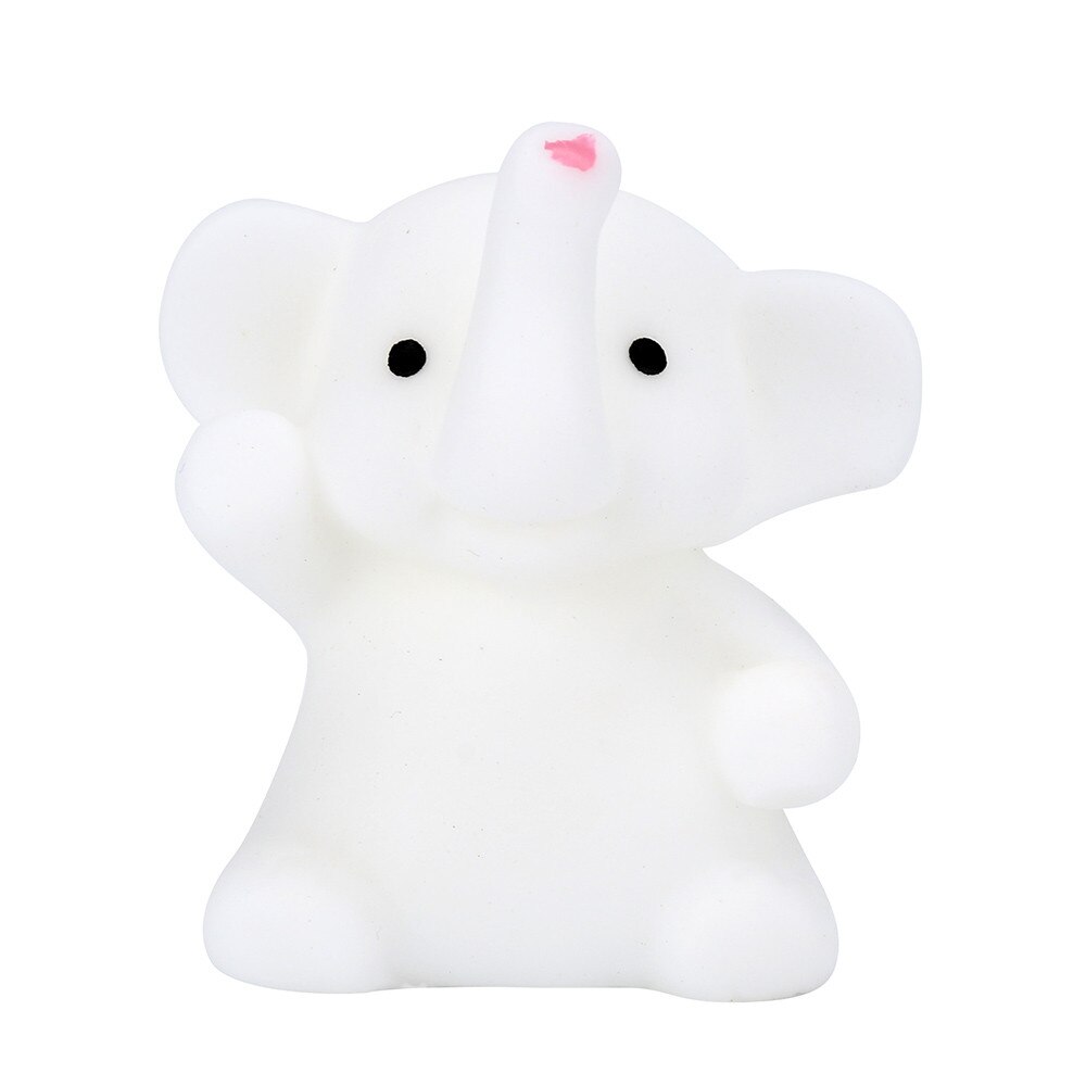 Relax Toys 4CM Cute Elephant Mochi Squishy Squeeze Healing Fun Kids Kawaii Toy Stress Reliever Deco Squishy Animals