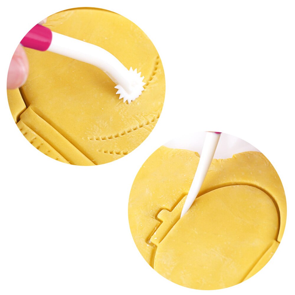 1Pcs Fondant Cake Gebak Carving Cookie Cutter Bloem Suiker Ambachtelijke Modelling Klei Fondant Cake Decorating Tool