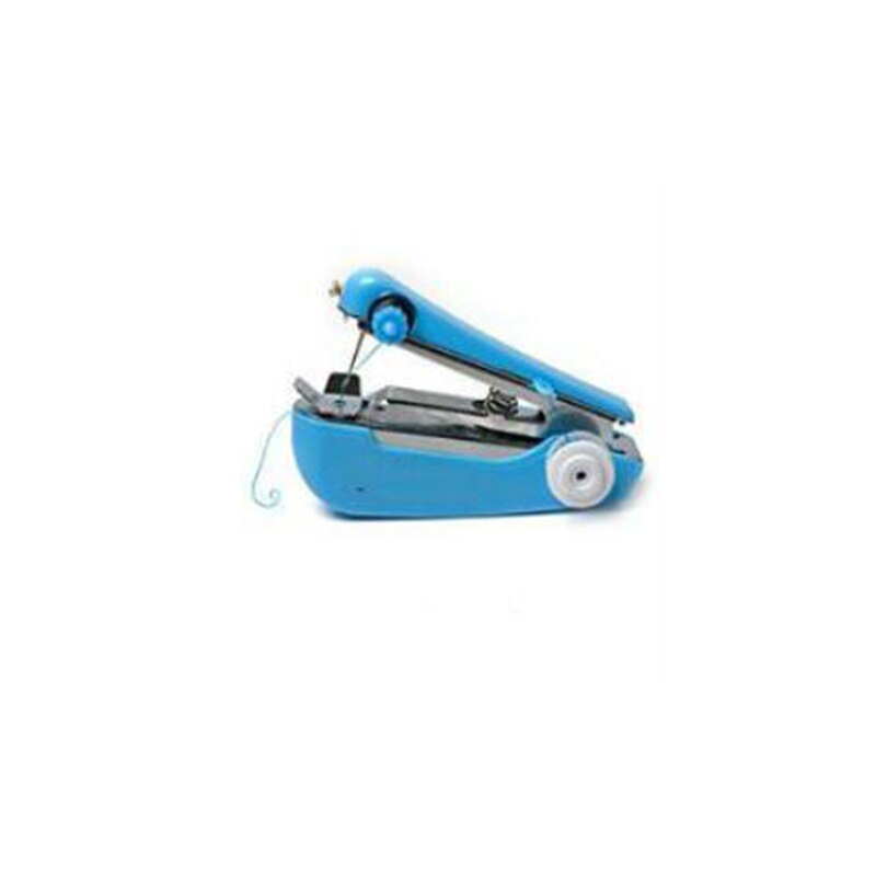Manual Sewing Machine Cloth Fabric Handy Sewing Tool Simple Operation Sewing Tools Sewing Portable Sewing Machines: blue