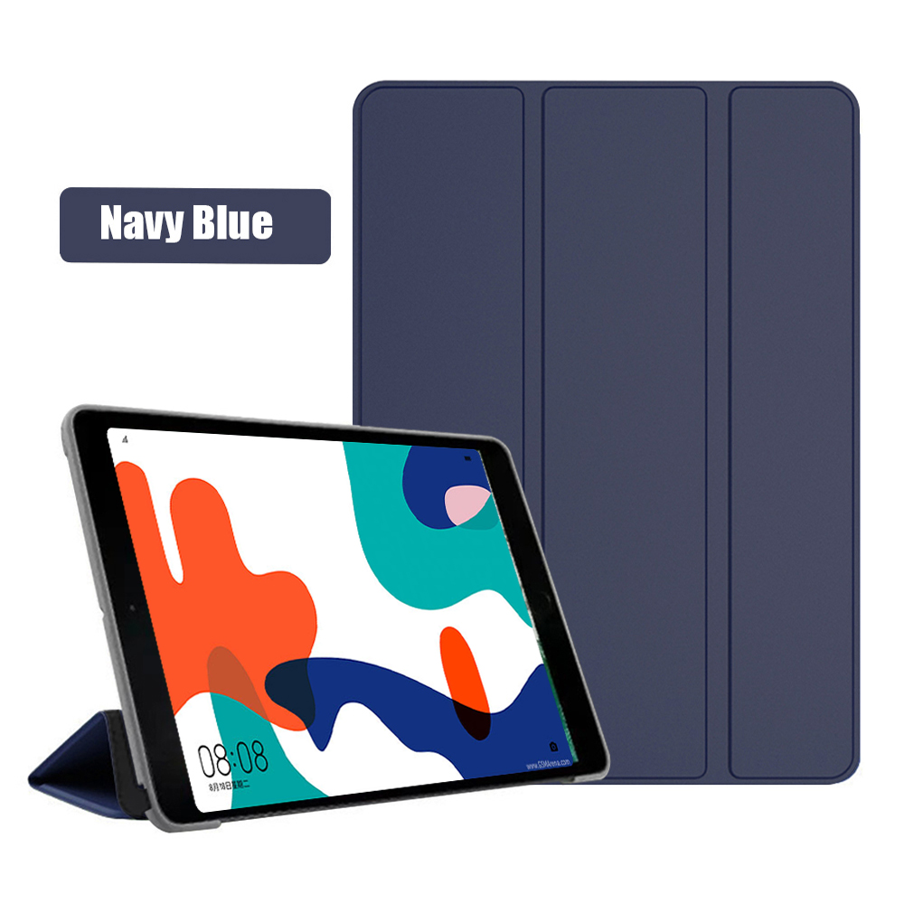 Coque de protection intelligente, support pliable, pour tablette Huawei MatePad 10.4 BAH3-W09 BAH3-AL00 10.4: Navy Blue
