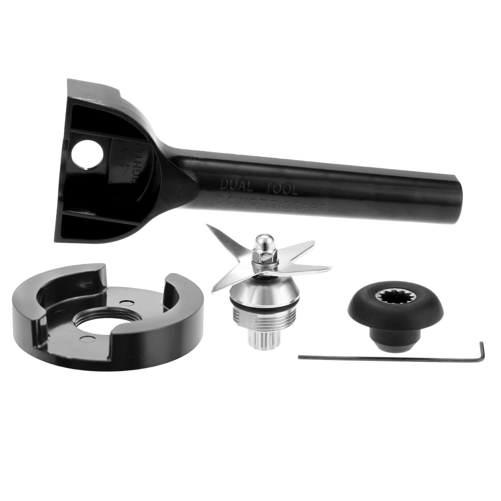 5pcs/kit Blender Repair Blade Retainer Nut Removal Tool Drive Socket fits for 48oz & 64oz Vitamix & Vita-mix Replace Assembly