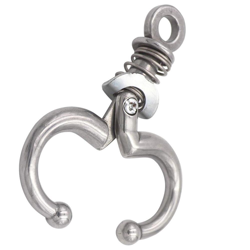 1Pcs Stainless Steel Bull Nose Ring Animal Husbandry Bull Nose Traction Ring Spring Type Bull Nose Pliers Commodity Binding Tool